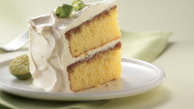 Key Lime Cream Cake